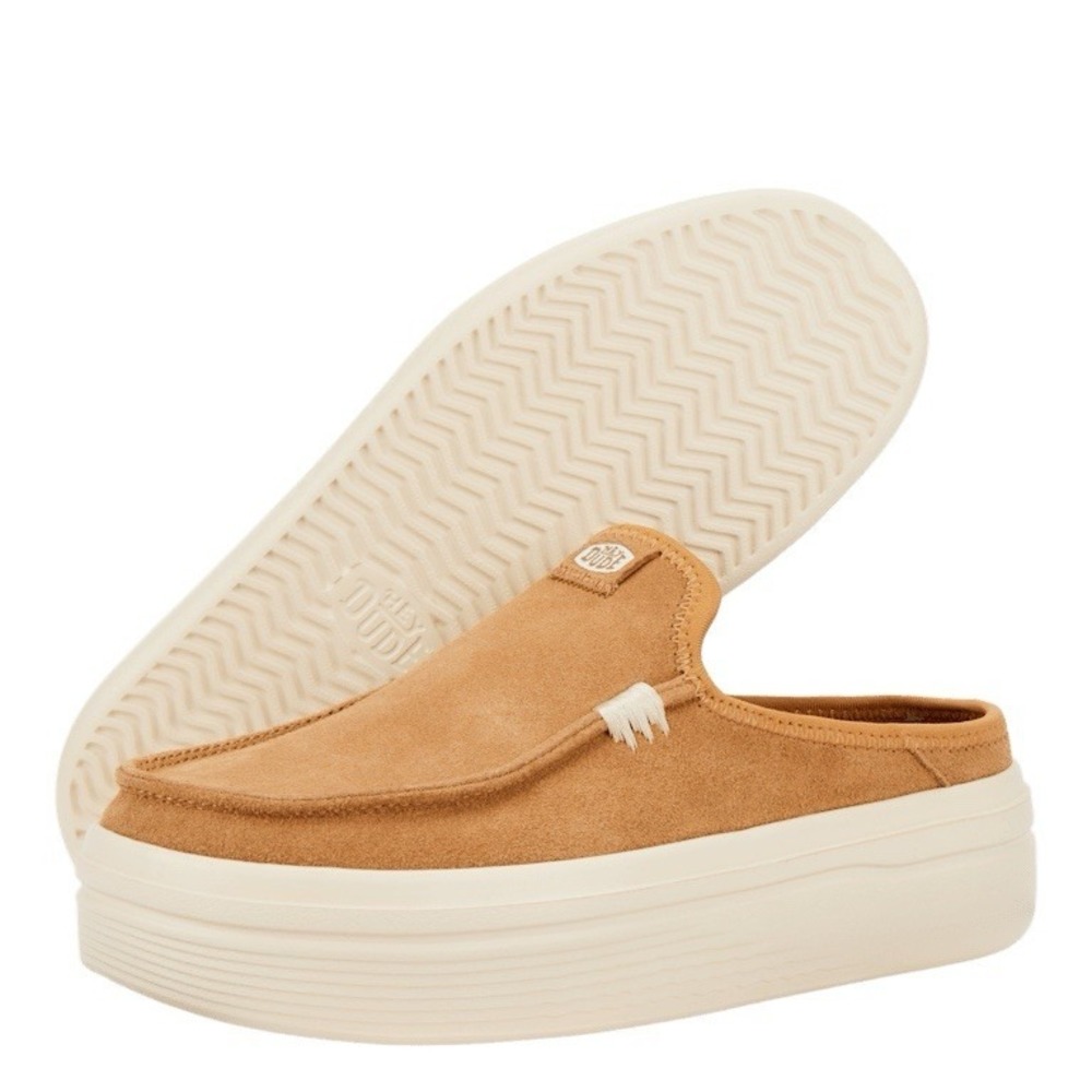 New Hey Dude Austin Lift Classic Shoes Tan Women's Sz 8 41272 $80 Viral Preppy